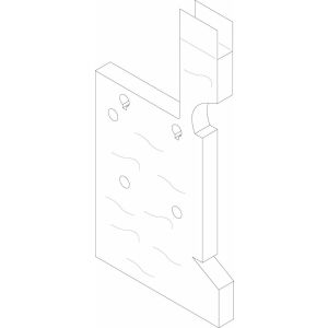 BOSCH Ersatzteil TTNR: 8738804520 Wärmeschutz vorne CLA-1 75-300 everp