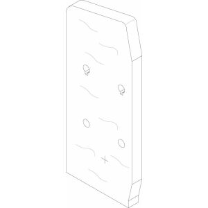 BOSCH Ersatzteil TTNR: 8738804521 Wärmeschutz hinten CLA -1 75-300 everp