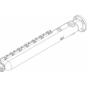 BOSCH Ersatzteil TTNR: 8738804660 Vor- / Rücklaufrohr CLA-1 7Gld everp