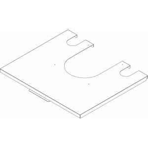 BOSCH Ersatzteil TTNR: 8738804923 Haube hinten CLA-1 150 everp