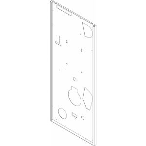 BOSCH Ersatzteil TTNR: 8738804937 Rückwand CLA-1 75-100 (r) everp