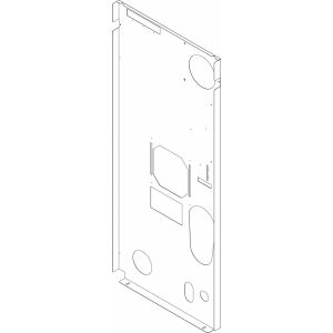 BOSCH Ersatzteil TTNR: 8738804938 Rückwand CLA-1 150 (r) everp