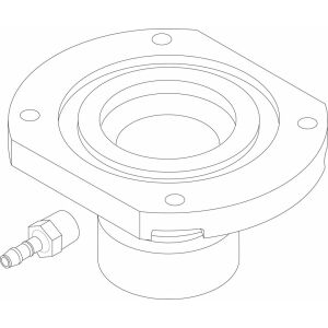 BOSCH Ersatzteil TTNR: 8738804971 Flansch VR4XX 1 1/8" everp