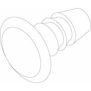 BOSCH Ersatzteil TTNR: 8738804979 Stopfen Luftklappe (10x) everp