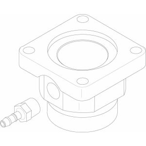 BOSCH Ersatzteil TTNR: 8738804980 Flansch VR4615 everp