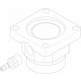 BOSCH Ersatzteil TTNR: 8738804980 Flansch VR4615 everp