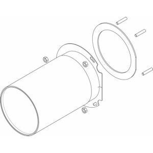 BOSCH Ersatzteil TTNR: 8738804986 Brennstab d114,8 - L185,4 (100kW) everp