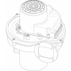 BOSCH Ersatzteil TTNR: 8738805004 Gebläse EBM NRG-137 - 75-100 kW everp