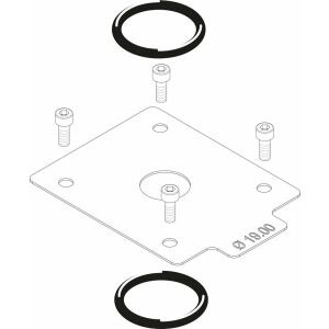 BOSCH Ersatzteil TTNR: 8738805007 Gasdrossel VR4XX D = 19,00 mm everp