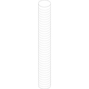 BOSCH Ersatzteil TTNR: 8738805024 Gewindebolzen M6 x 50 (6x) everp