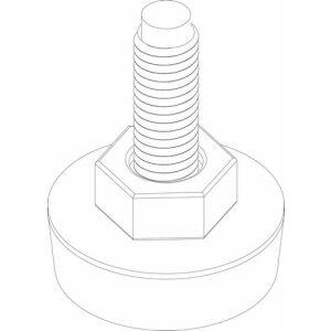 JU/BO/SI Ersatzteil TTNR: 87485100850 Stellfuss M10x35