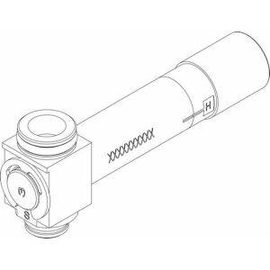 Bosch Ersatzteil Adapter Gasventil kpl 3 everp