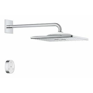 Grohe Rainshower SmartConnect 310 Cube  Set de douche de tête 422 mm, 2 types de jets (chrome)