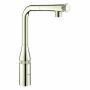 Grohe Essence SmartControl sink mixer with L-spout & pull-out shower (nickel)