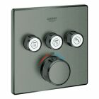 Grohe Grohtherm SmartControl Thermostat-Fertigset mit 3...