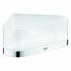 Grohe Selection corner shower shelf with holder (chrome)