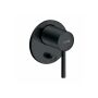 Kludi Bozz concealed bath and shower mixer, with 2-way diverter, matt black