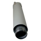 Wolf DN63/96 L: 427mm white air/flue pipe