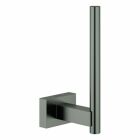 Grohe Essentials Cube tissue holder (hard graphite brushed)