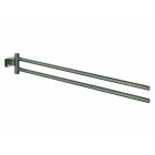 Grohe Essentials Cube 439 mm towel rail, 2 arms (hard...