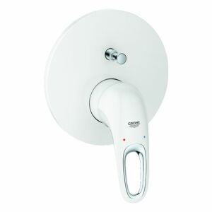 Grohe Eurostyle Wannen-Fertigset für 35600, Hebel offen (moon white)