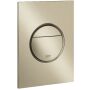 Grohe Nova Cosmopolitan S cover plate (brushed nickel)