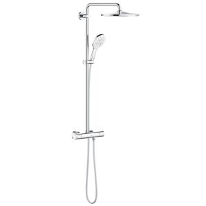 Σύστημα ντους Grohe Rainshower SmartActive 310 με θερμοστατικό μίξερ για επίτοιχη τοποθέτηση (moon white)