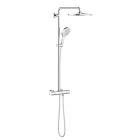 Grohe Rainshower SmartActive 310 Duschsystem mit Thermostatbatterie für die Wandmontage (chrom)