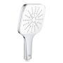 Grohe Rainshower SmartActive 130 Cube Handbrause 3 Strahlarten (moon white)