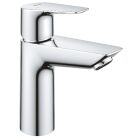 Grohe BauEdge basin faucet, M-SIZE (chrome), smooth body