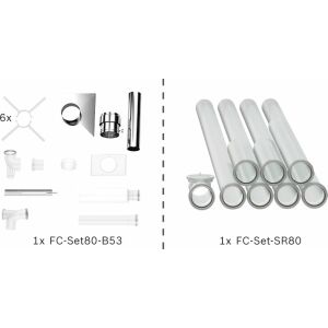 BOSCH Abgas-Standardpaket BOPA FC02 S Schacht starr, 80, 10m, RLA