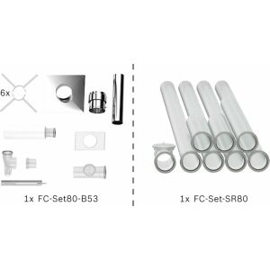 BOSCH Flue Gas Standard Package BOPA FC12 S Rigid shaft, 80, 10m, RLA