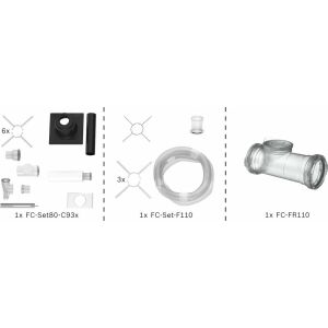BOSCH Abgas-Standardpaket BOPA FC17 Schach flexibel, 110 mm, 15m, RLU