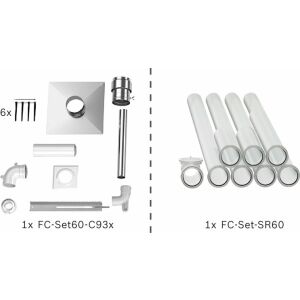 Τυποποιημένο πακέτο καυσαερίων BOSCH BOPA FC31 S άκαμπτος άξονας, 60/100, 10m, RLU