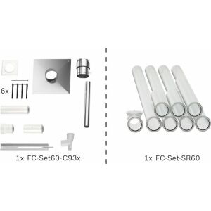 BOSCH Abgas-Standardpaket BOPA FC41 S Schacht starr, 60/100, 10m, RLU