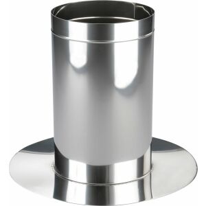 BOSCH Accessori per scarico AZB 1343 Flangia per tetto piano d:160/225 mm, acciaio inox