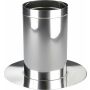 BOSCH Accessori per scarico AZB 1343 Flangia per tetto piano d:160/225 mm, acciaio inox