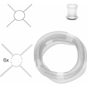 Αξεσουάρ καυσαερίων BOSCH Βασικό πακέτο FC-Set-F110 Εύκαμπτος σωλήνας d:110 mm, L:25m