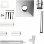 BOSCH Accessori per scarico FC-Set60-C93x Kit base C93x, d:60/100 mm, acciaio inox