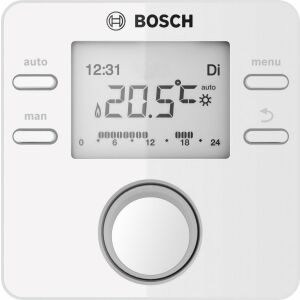 Ελεγκτής εξωτερικής θερμοκρασίας BOSCH CW100 95x95x33, για 1 κύκλωμα θέρμανσης