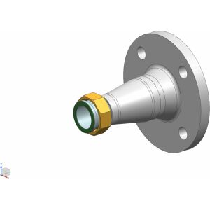 BOSCH Installationszubehör AP 16-1 Pumpenanschluss DN50 / PN 16 / G 1 1/2"