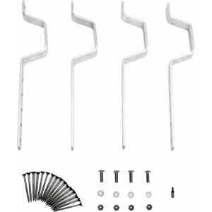 BOSCH Zubehör Flachkollektoren FKA 9-2 Dachanbindung Schiefer/Schindel, 4 Stück