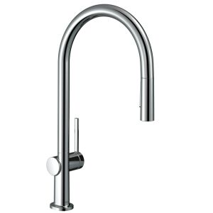 Hansgrohe Talis M54 Spültisch Armatur, mit Ausziehbrause, Ecosmart