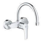 Robinet de perete pentru bucătărie Grohe Eurosmart, crom