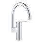 Grohe Eurosmart single-lever basin tap (chrome)