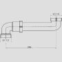 Sanit Eisenberg space-saving outlet G1 1/2xG1 1/2