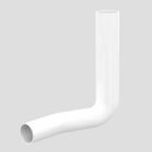 Sanit Eisenberg curved spout d:50x44 left offset 40mm white