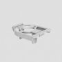 Sanit Eisenberg hold-down clamp for 983C concealed cistern