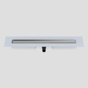 Sanit Eisenberg shower drain, stainless steel, 1150/50/62 horizontal height-adjustable