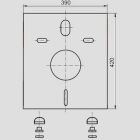 Kit dinsonorisation Sanit Eisenberg pour WC suspendu et...